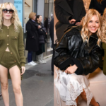 Barely Bottomed : Kiernan Shipka Ditches Pants for Paris Fashion Week Front Row